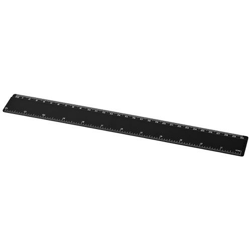 PF210468-6Refari 30 cm Lineal aus recyceltem Kunststoff_ schwarz PF210468-6Refari 30 cm Lineal aus recyceltem Kunststoff_ schwarz