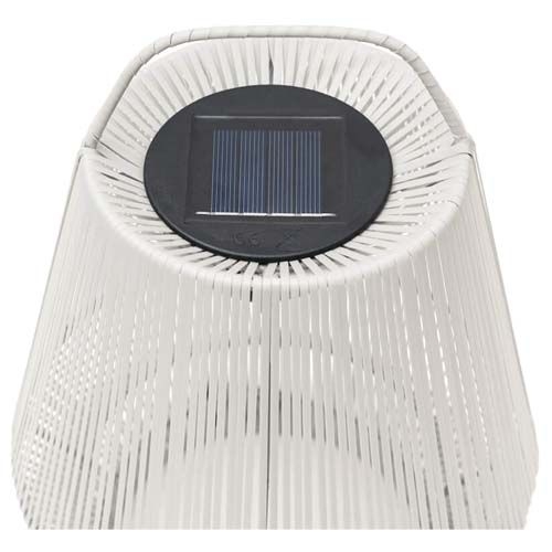 PF124491-3Originalhome Lampion tragbare Laterne aus recyceltem Material_ hellgrau