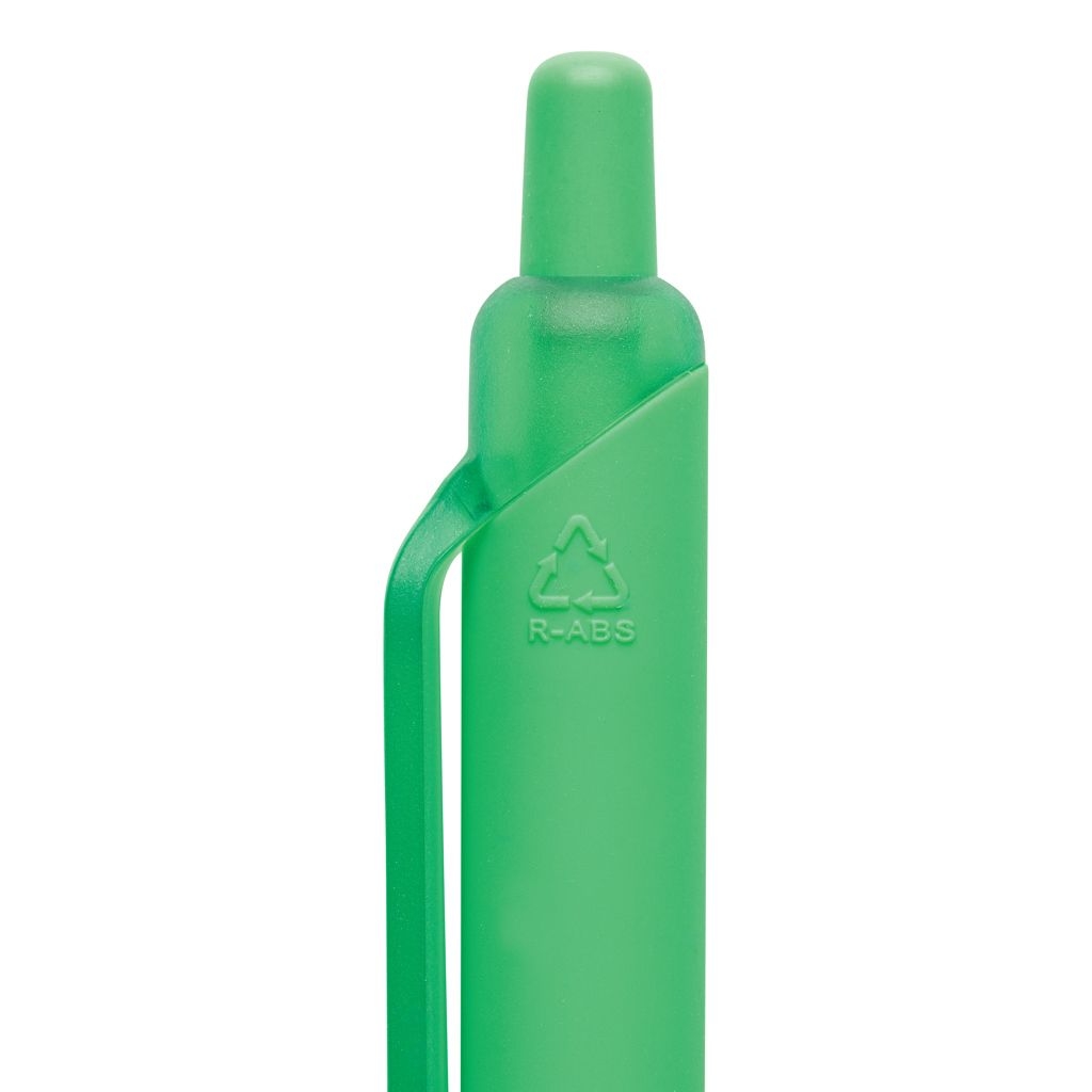 XDP611.34-07Tide Smooth Touch Stift aus GRS zertifiziert recyceltem ABS_ gruen