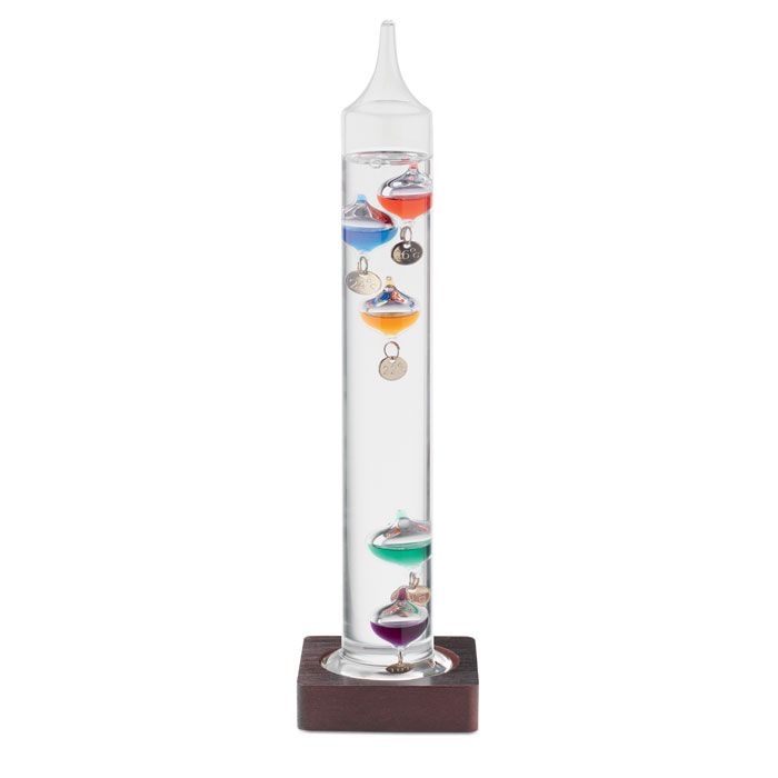 MO2272-22Gali Galileo Thermometer Glas 28cm_ transparent