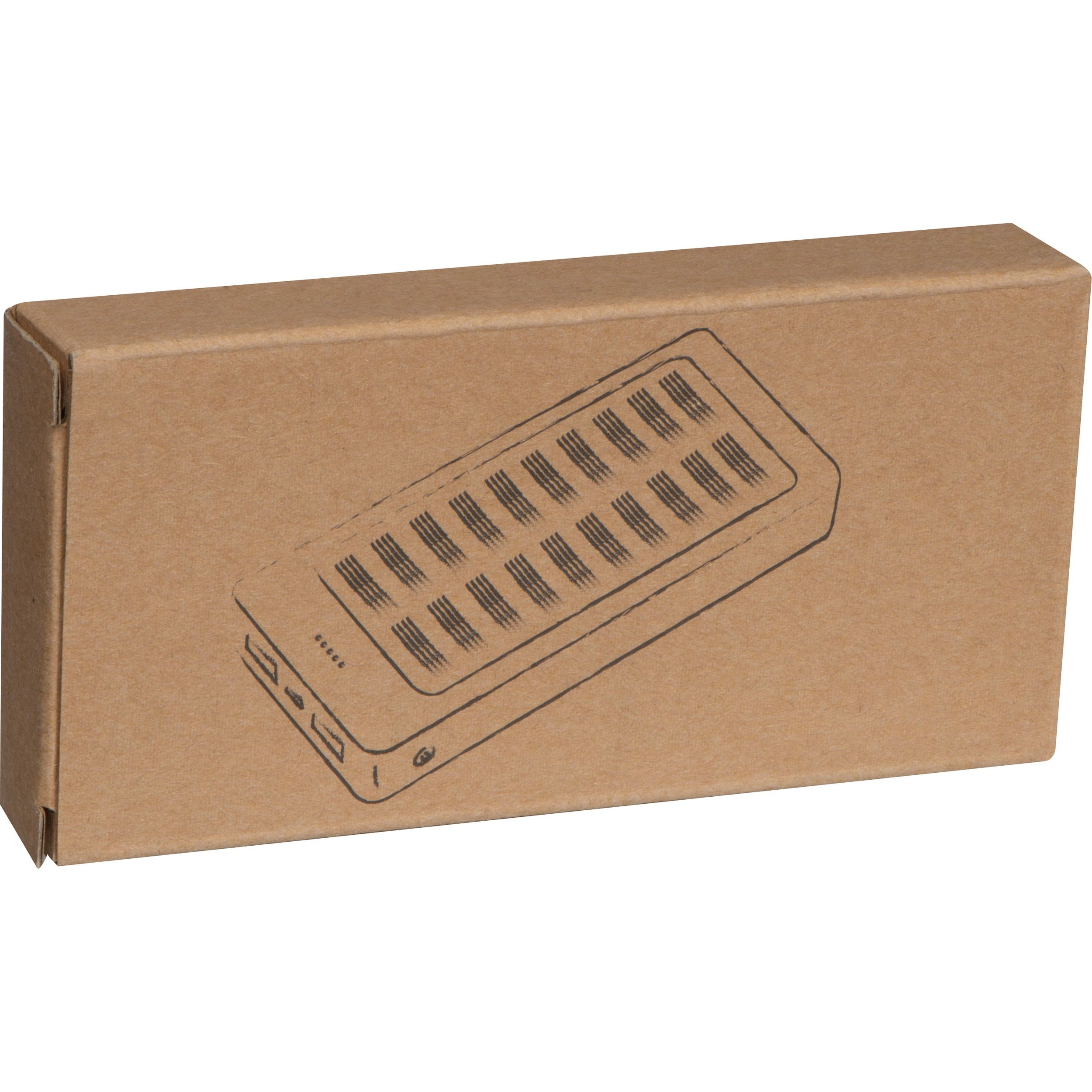 MA32563-13Solar Powerbank aus Bambus mit 8.000 mAh_ beige
