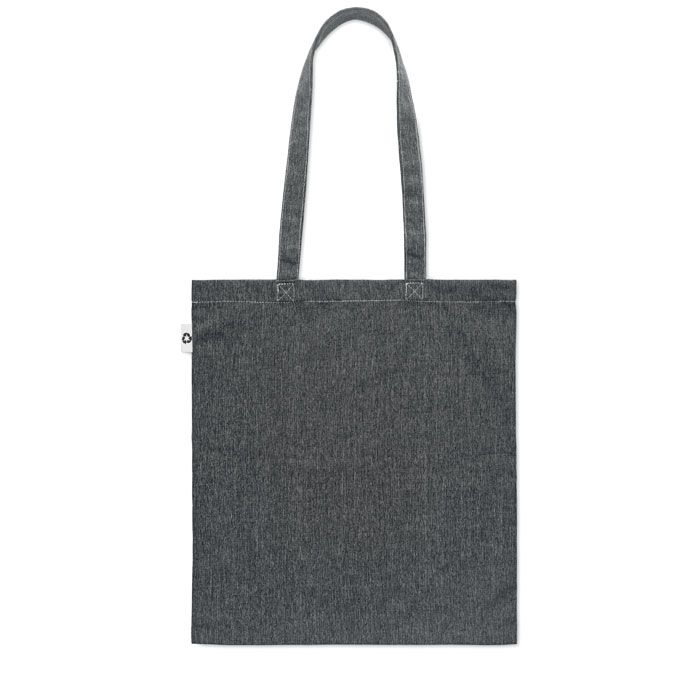 MO9424-03Cottonel Duo Einkaufstasche 2 tone_ Schwarz