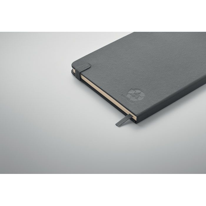 MO6835-15Arpu DIN A5 Notizbuch PU_ Steingrau