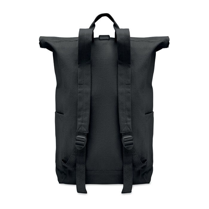 MO2552-03Kamet Rolltop-Rucksack 390 g_m²_ schwarz