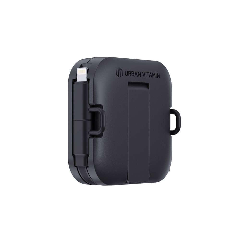 XDP302.72-01Urban Vitamin San Jose 100W-Halter mit einziehbarem Kabel_ schwarz