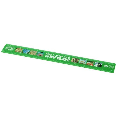 PF210468-5Refari 30 cm Lineal aus recyceltem Kunststoff_ gruen