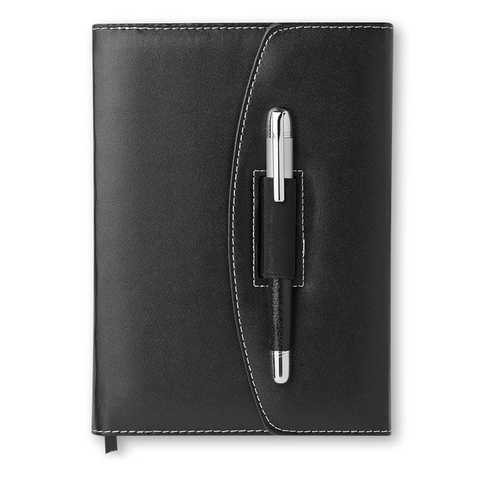 KC6856-03Nova Portfolio mit Kugelschreiber_ Schwarz