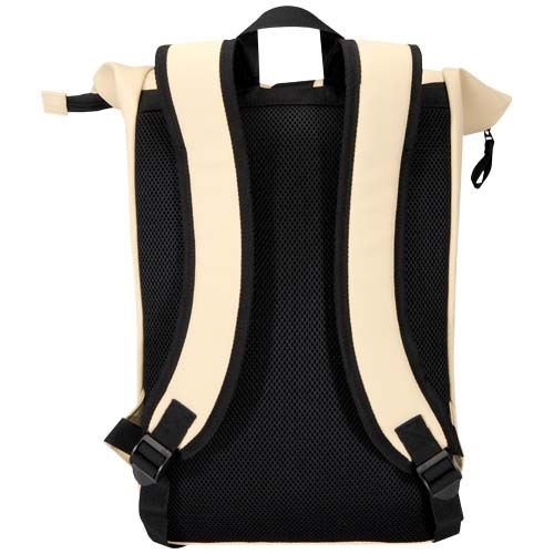 PF130093-1Resi Plus 15_ GRS-recycelter Rolltop Rucksack 18 L _ oatmeal