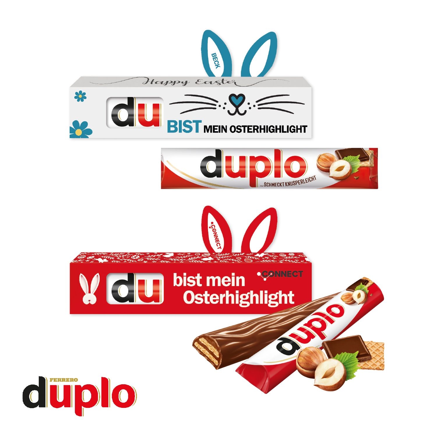 CD94711-01duplo 1er Osterhase_ duplo Riegel