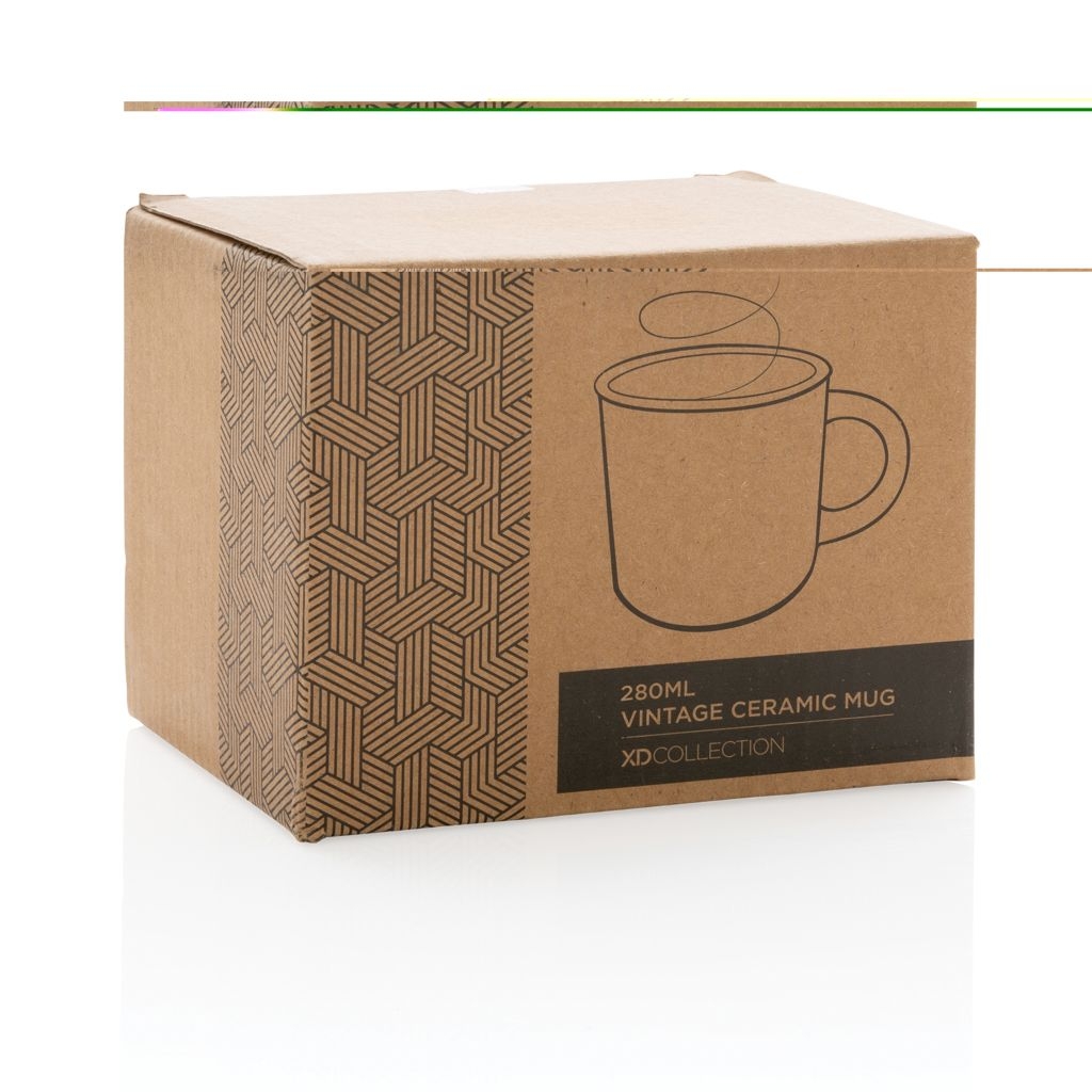 XDP434.03-2Vintage Keramiktasse_ 280ml_ grau