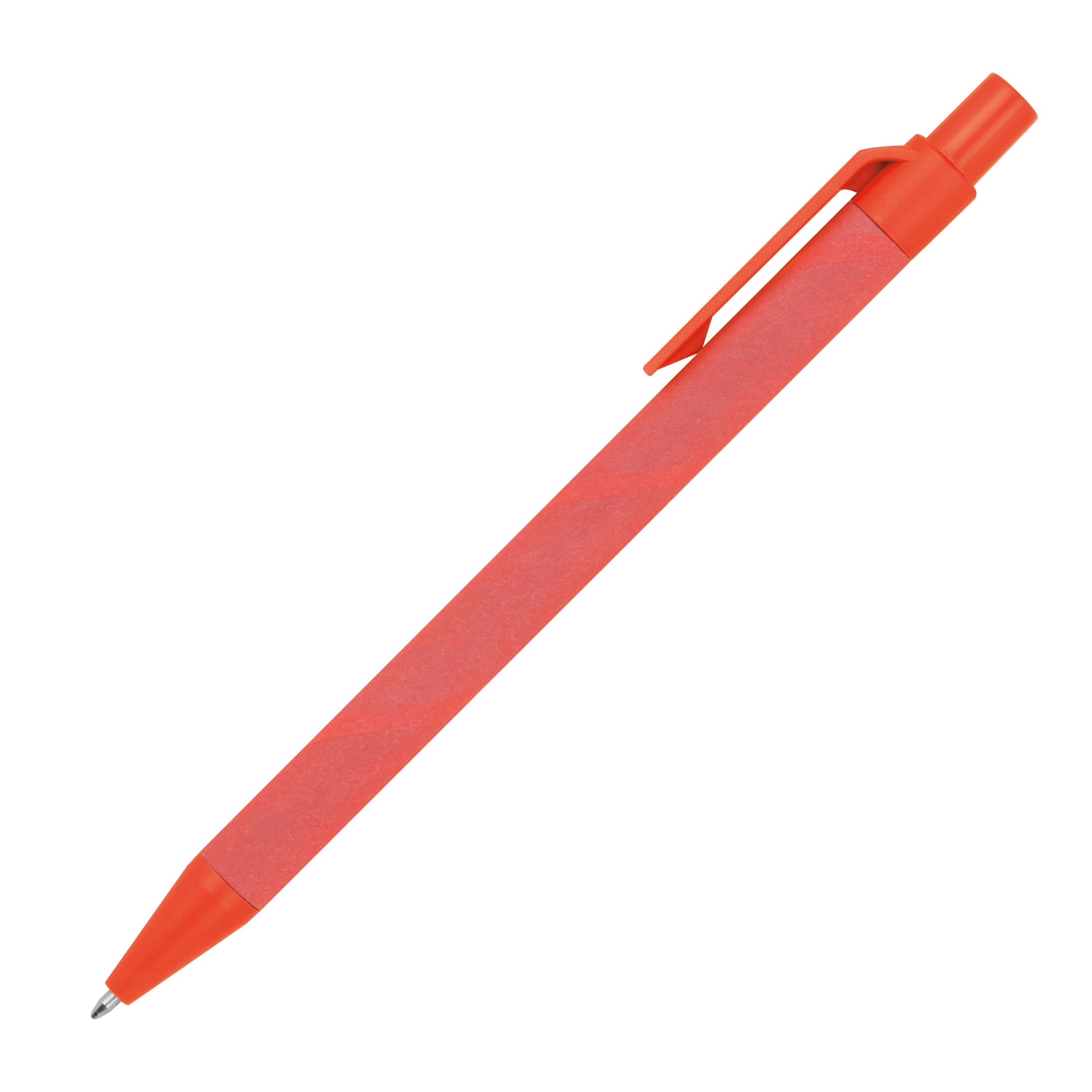 MA12565-05Kugelschreiber aus Papier und Mais_ rot