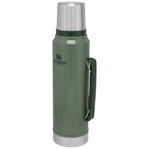 PF100827-1Stanley 1000 ml Classic Legendary Isolierflasche_ waldgruen