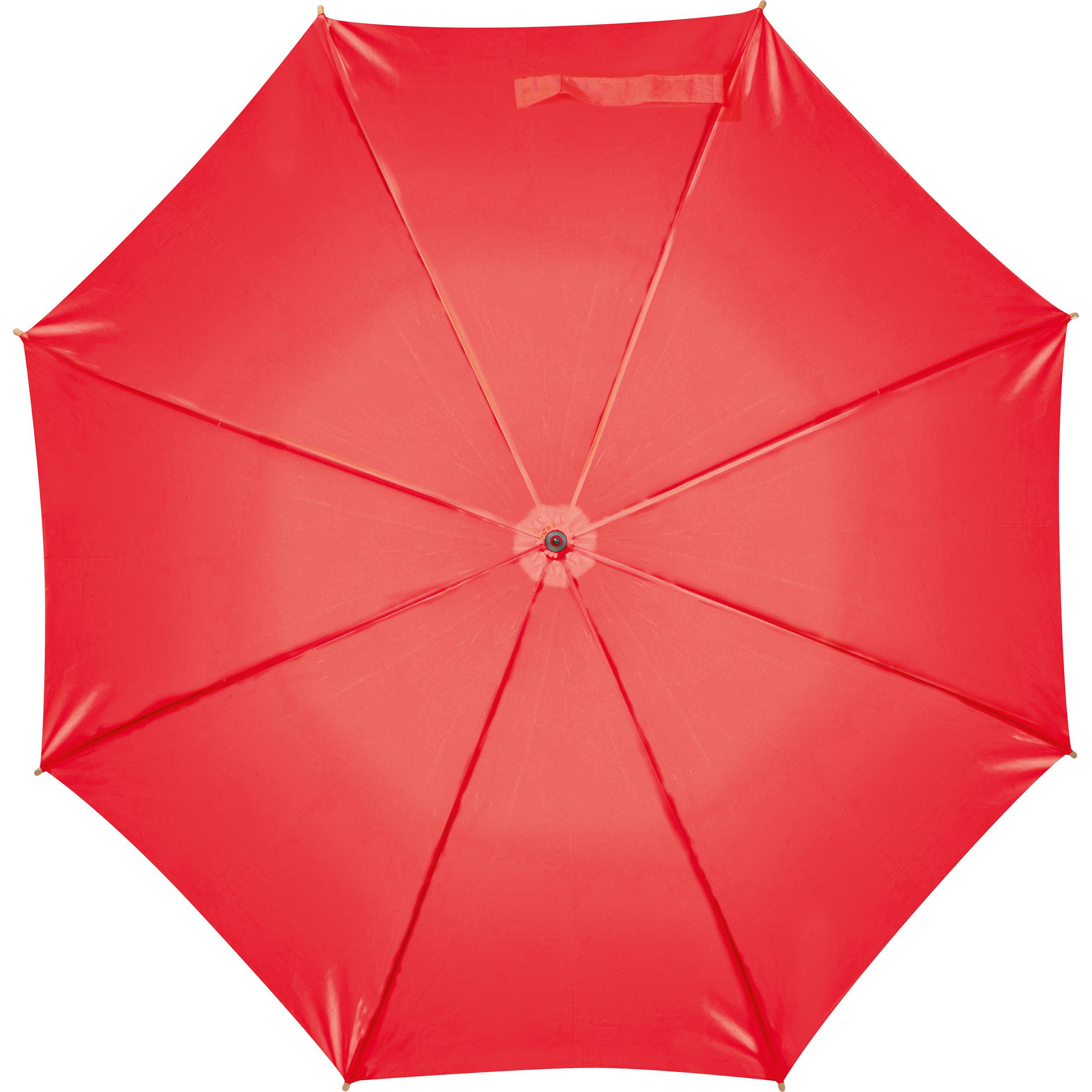 Automatikregenschirm , rot