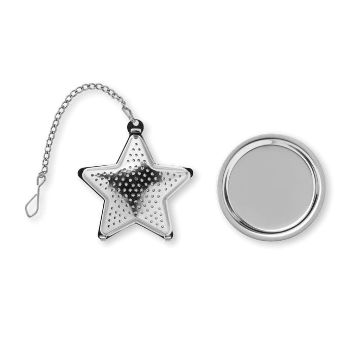 CX1435-16Starfilter Tee-Ei Stern_ mattsilber
