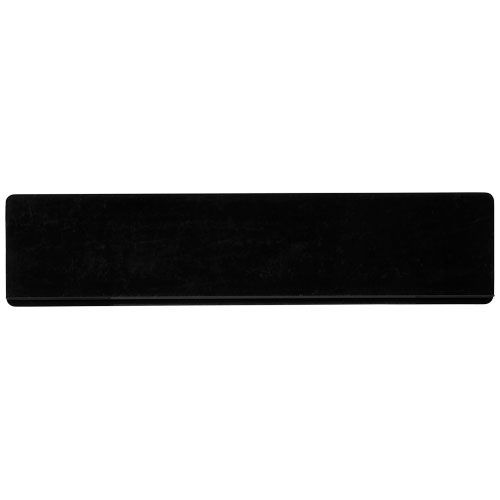 PF210467-6Refari 15 cm Lineal aus recyceltem Kunststoff_ schwarz