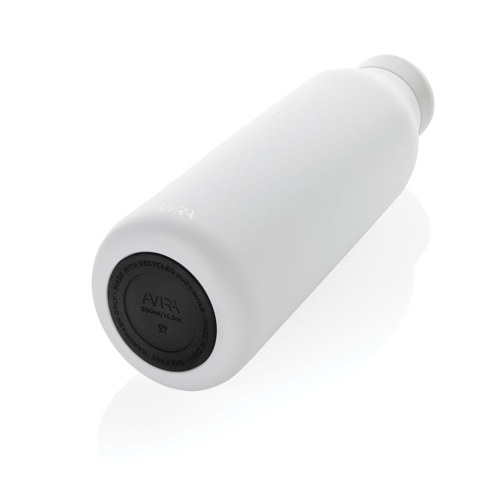 XDP438.00-3Avira Avior RCS recycelte Stainless-Steel Flasche 500ml_ weiss
