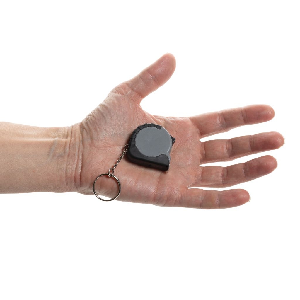 XDP191.73-02MeasureMate 1m Schluesselband aus RCS recyceltem ABS_ grau