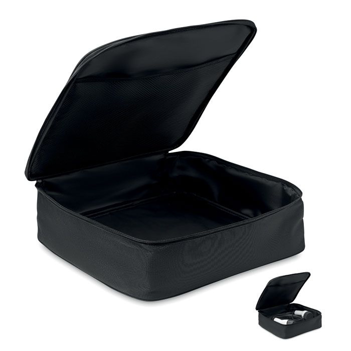 Cabag Ladekabel-Tasche 600D RPET, schwarz