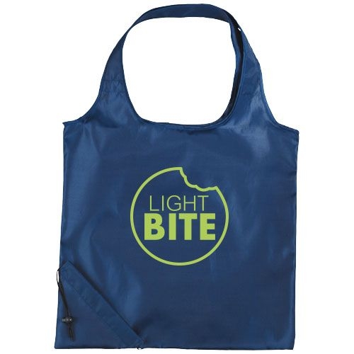 PF120119-2Bungalow faltbare Polyester Tragetasche 7L_ navy
