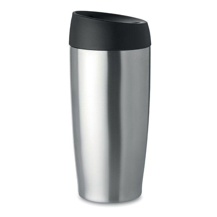 MO9105-16Uppsala Trinkbecher Edelstahl 350ml_ Mattsilber