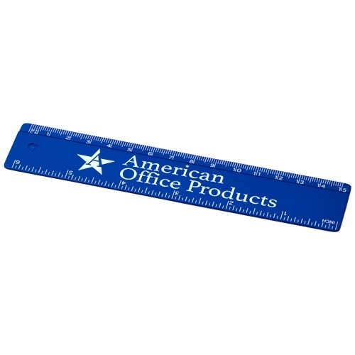 PF210536-3Renzo 15 cm Kunststofflineal_ blau