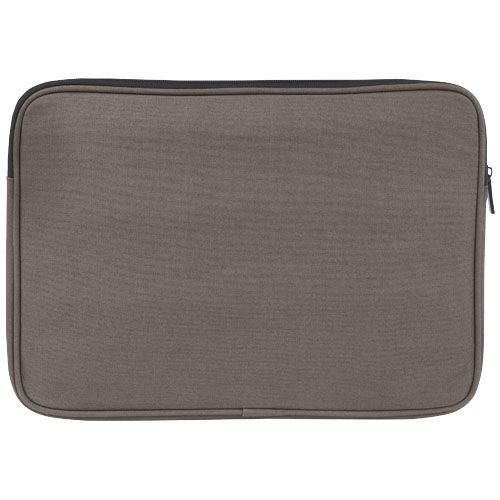 PF120680-3Joey 14_ Laptophuelle aus GRS recyceltem Canvas 2 L_ grau