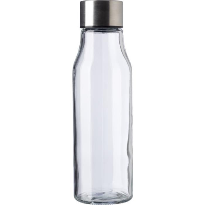 GI736931-21Trinkflasche aus Glas und rostfreiem Stahl _500 ml_ Andrei_ Neutral GI736931-21Trinkflasche aus Glas und rostfreiem Stahl _500 ml_ Andrei_ Neutral