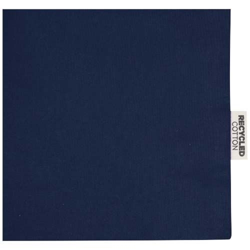PF120734-5Odessa 220 g_m² Baumwoll Tragetasche aus GRS recycelter Baumwolle 40L_ navy