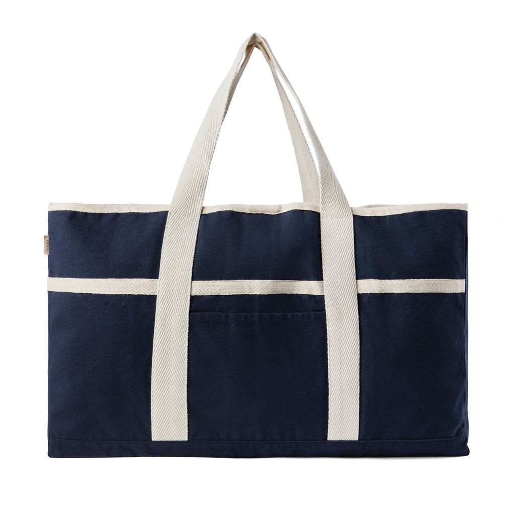 XDV76203-5VINGA Volonne AWARE™ Strandtasche aus recyceltem Canvas_ blau