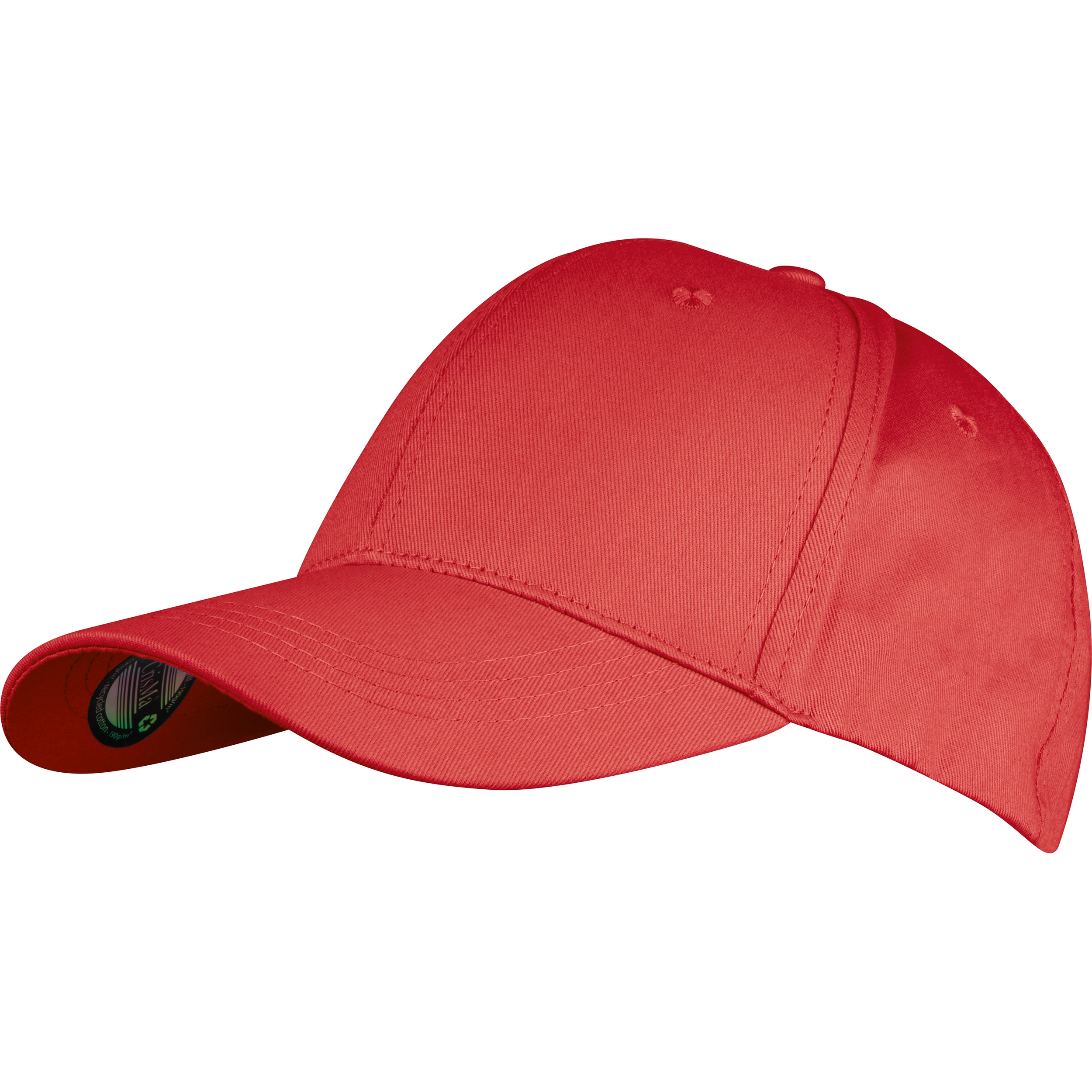 MA53797-05CrisMa Baseballcap aus recycelter Baumwolle_ rot MA53797-05CrisMa Baseballcap aus recycelter Baumwolle_ rot