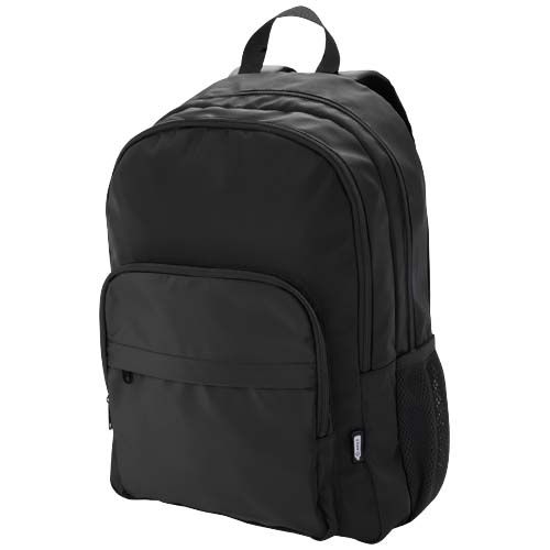 PF130086-6Trend Plus 15_ Laptop-Rucksack aus recyceltem GRS-Material 20 L_ schwarz