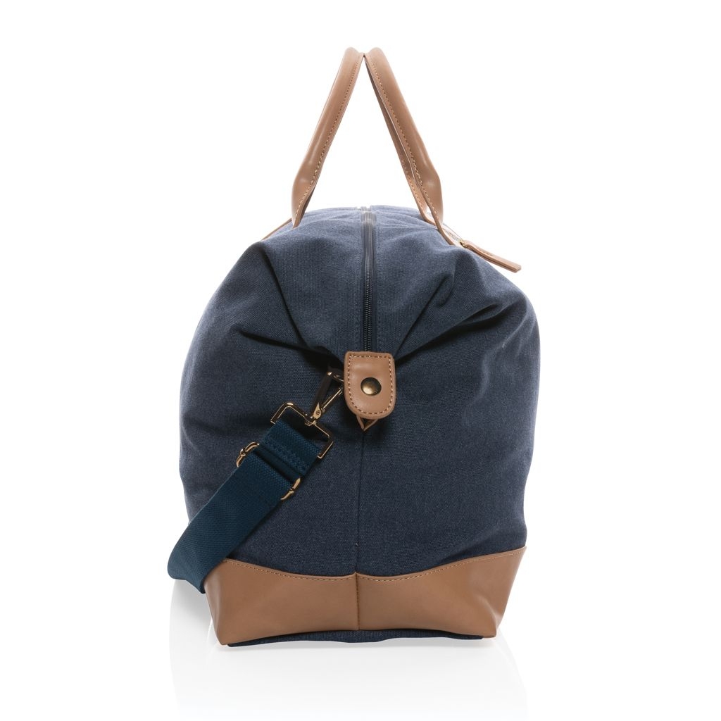 XDP760_25-5Impact AWARE™ 16 oz. rCanvas grosse Wochenendtasche_ blau