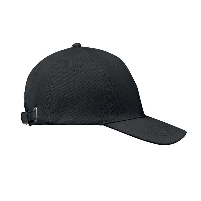 MO1464-03Buffalo 6-Panel-Baseball-Cap_ schwarz