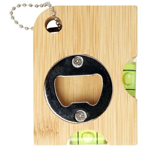 PF113380-1Levo Bambus Flaschenoeffner mit Wasserwaage _ natur