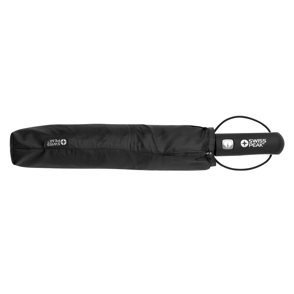 XDP850.33-1Swiss Peak AWARE™ Tornado 27_ Taschen-StormProof-Schirm_ schwarz