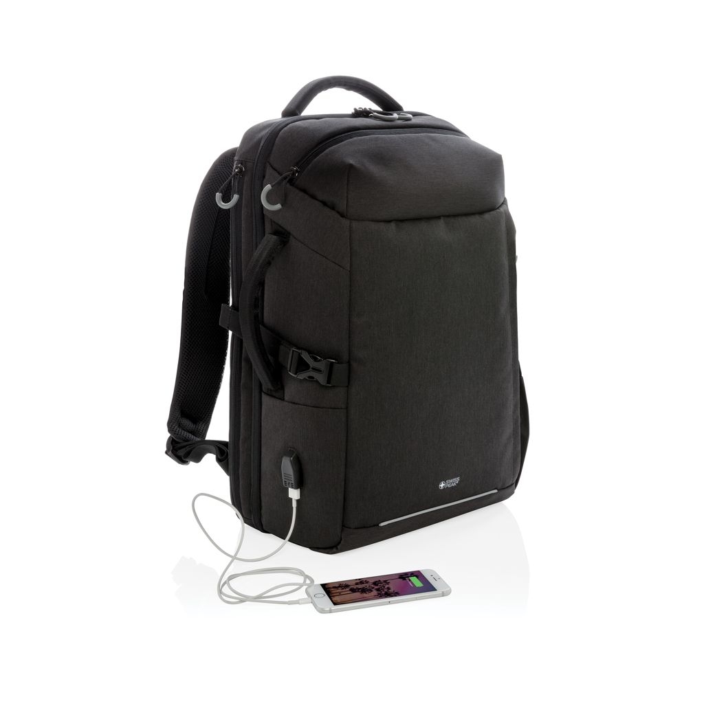 XDP763.14-1Swiss Peak AWARE™ XXL Wochenend-Reiserucksack_ schwarz