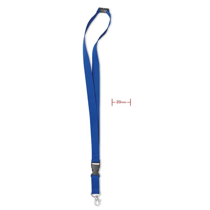 MO8595-37Lany Lanyard mit Karabiner 20mm_ Koenigsblau MO8595-37Lany Lanyard mit Karabiner 20mm_ Koenigsblau