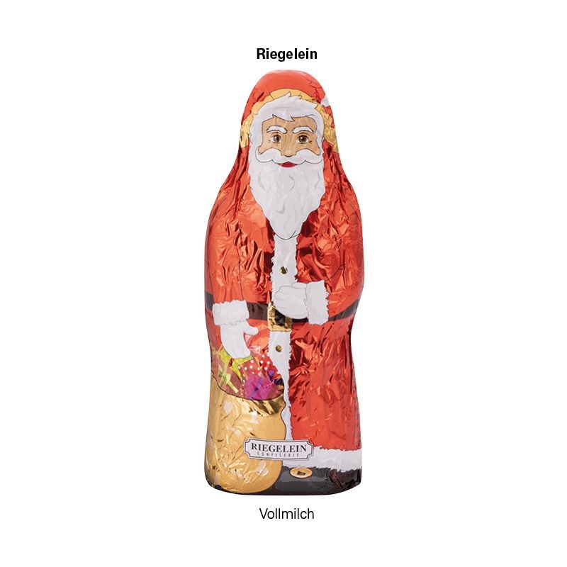 JG20036-1Riegelein Weihnachtsmann 25 g_ Schoko-Weihnachtsmann