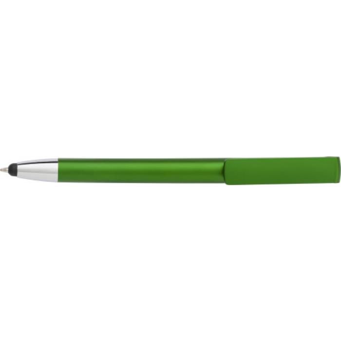 GI7124-04Kugelschreiber aus ABS-Kunststoff Calvin_ Gruen