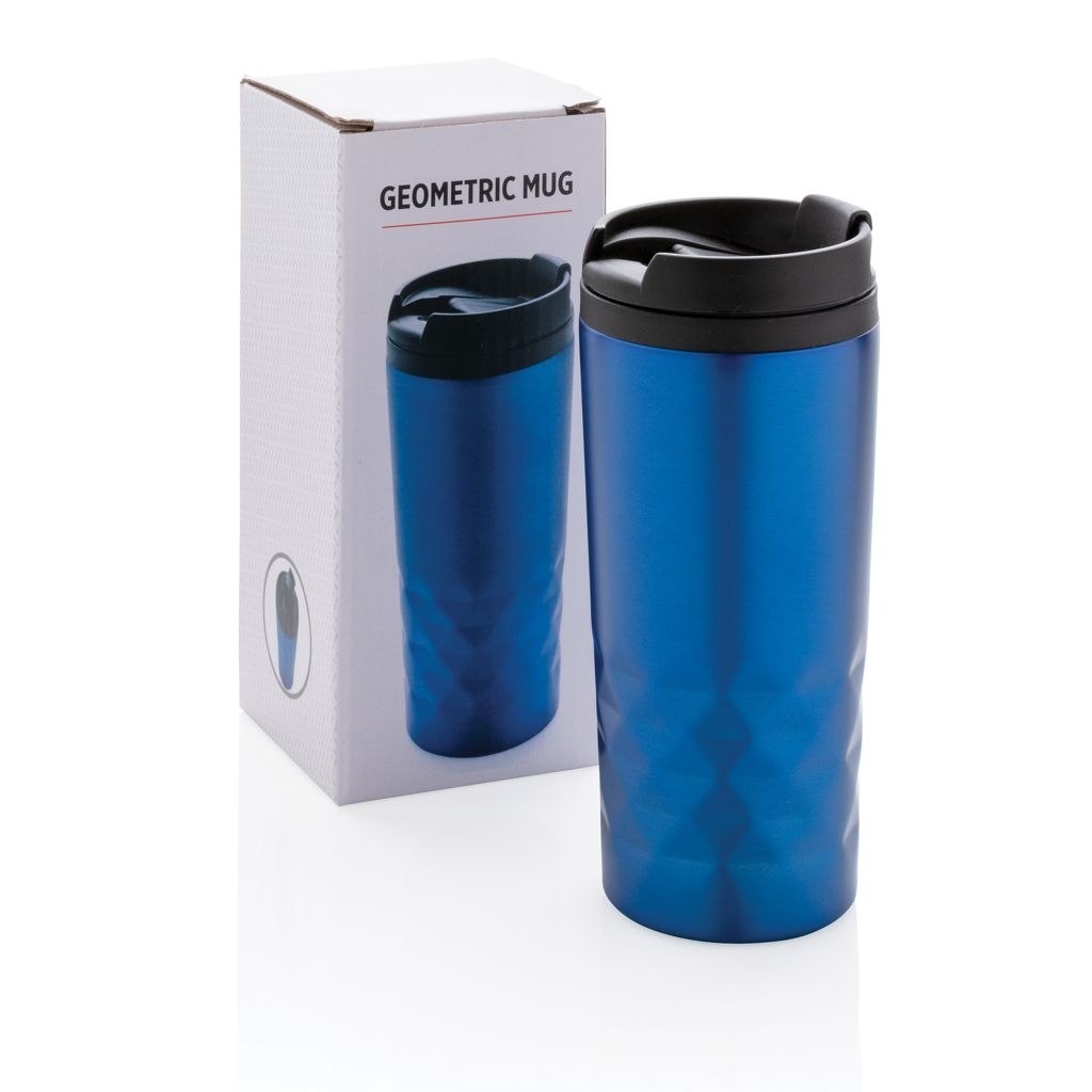 XDP432.36-5Geometrischer Becher_ blau