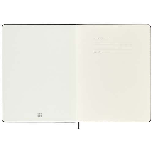 PF107950-1Moleskine Hardcover 12 Monate Wochenkalender XL_ schwarz