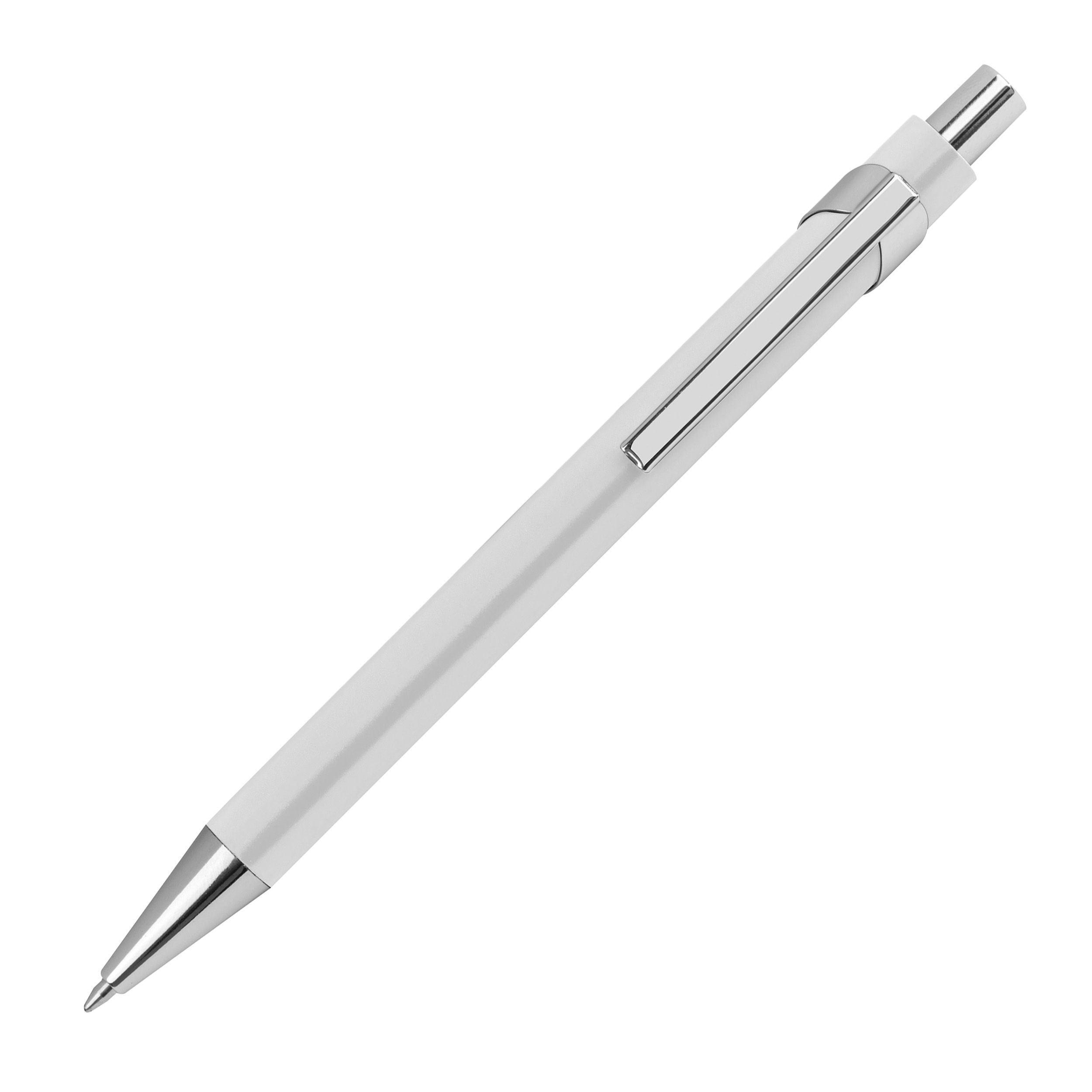 MA10716-06Kugelschreiber aus Metall_ weiss