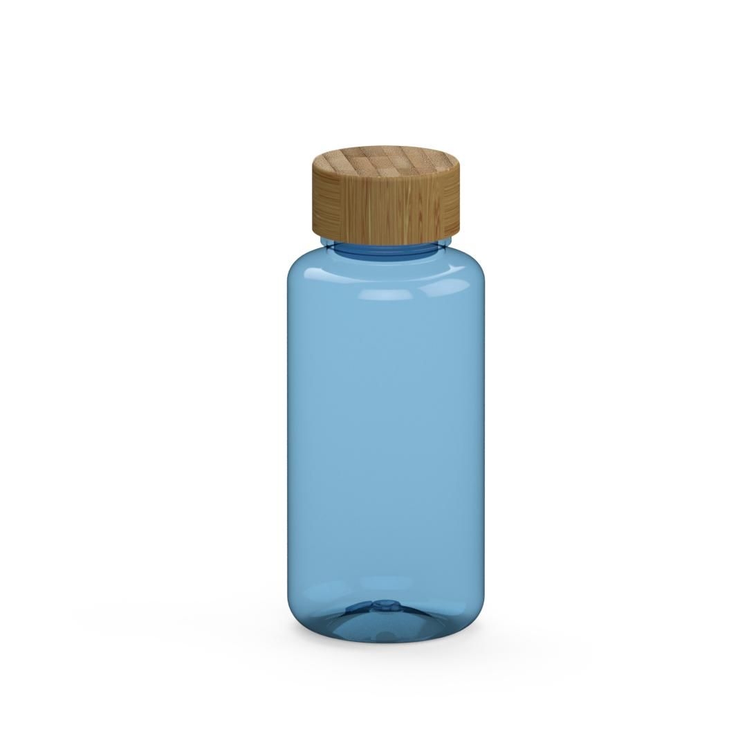 EL01247-3Trinkflasche _Natural_ 700 ml_ transparent-blau