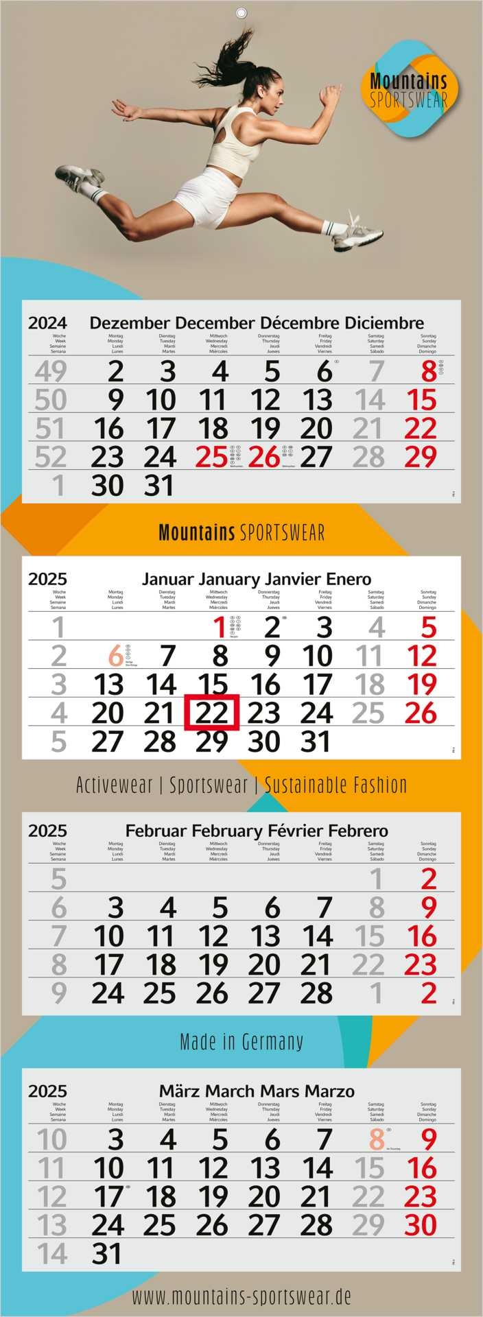 4-Monatskalender Profil 4