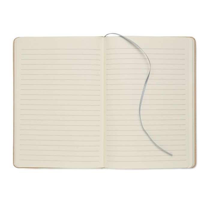 MO2580-14Route DIN A5 Notizbuch fuer Gravur_ silber