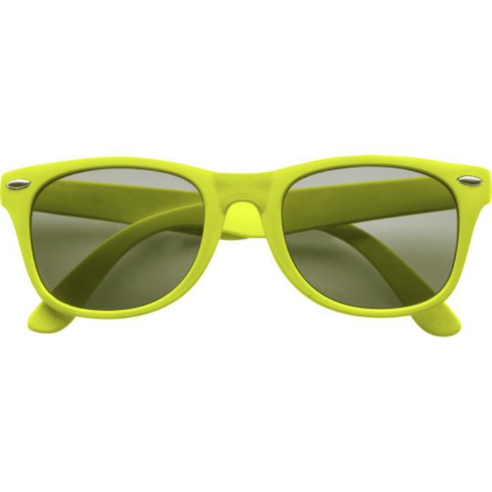 GI9672-19Sonnenbrille aus Kunststoff Kenzie_ Limettengruen GI9672-19Sonnenbrille aus Kunststoff Kenzie_ Limettengruen