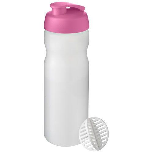PF210703-5Baseline Plus 650 ml Shakerflasche_ magenta_klar mattiert
