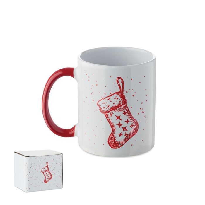 CX1571-05Festimug Keramikbecher 300ml_ rot