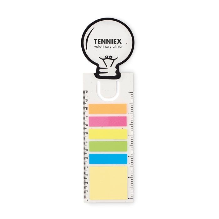 MO6512-06Idea Seed Samenpapier Lesezeichen_ weiss