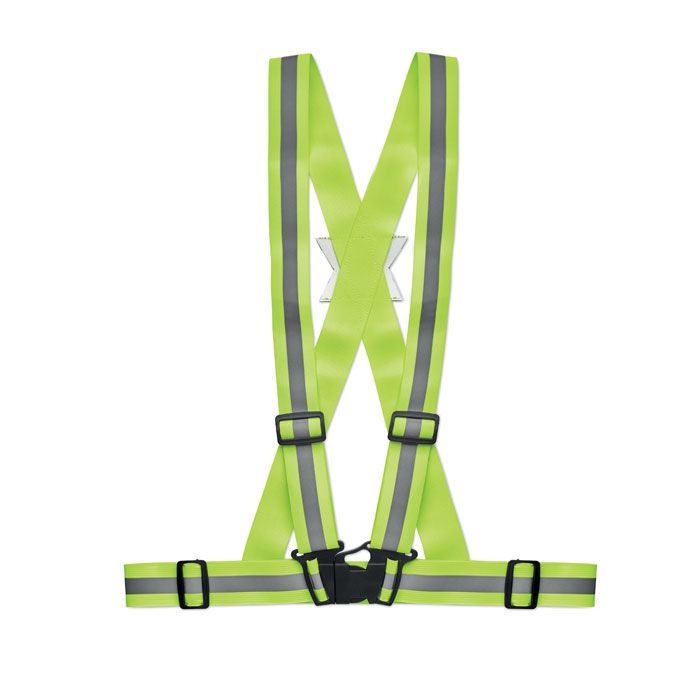 MO6445-68Allvisible Reflektierende Guertelweste_ neon gruen